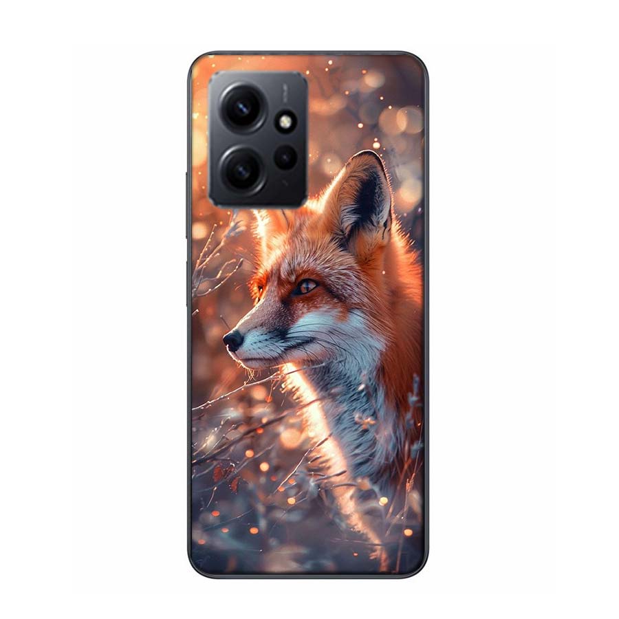Red Fox Vulpes Phone Case For Redmi Note 14 15 Pro 5G 13 12 Pro Plus 11 11T 11E 11S 10 Pro 10S 9 9S Cover Cell Clear TPU Capa Co