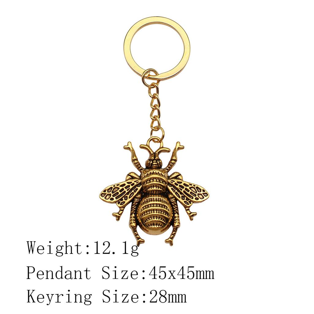 Рождественские украшения Автомобильный брелок Пчела Бабочка Брелок Дешевые вещи Детский брелок