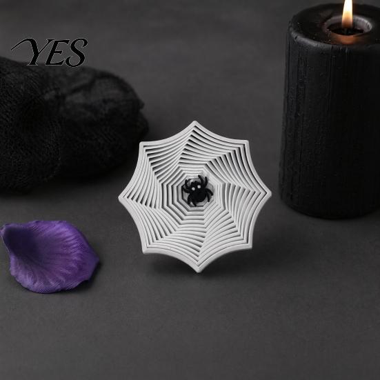 3D Printed Fidget Toy 1/4Pcs Expanded Star, Halloween Ghost Bat Pumpkin Spider Sensory Fractal Star Toy, Stress Relief Expandable Desk Portable