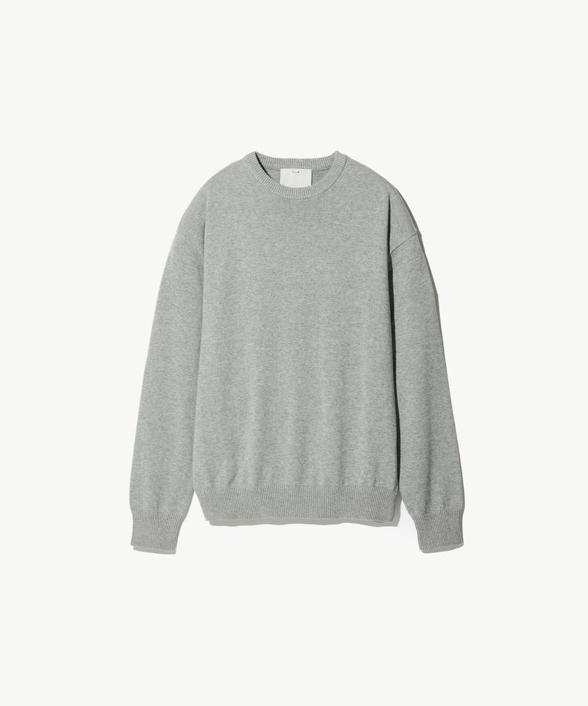 STCO Codigallery Cotton Round Knit Grey (Classic Fit)_Cktwz06Nsg