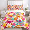 3pcs Lobster print Bedding Set, Ideal for Home Use, Suitable for Bedroom Decor (1*Duvet Cover + 1/2*Pillowcases, No Core) yy250821218