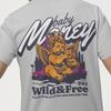 Baby Money Cherub Graphic Tee | Angel Streetwear Shirt | Vintage Money Graphic | Urban Aesthetic Oversized Fashion Tee