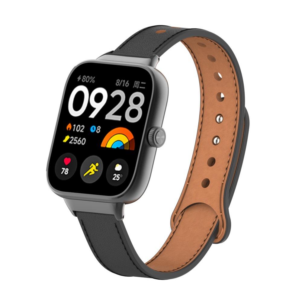 Кожаный ремешок для Xiaomi Redmi Watch 4, сменный браслет для Mi Band 8 Pro, ремешок для умных часов, аксессуары для браслета