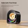 Lenovo A02 Mini RGB Wired Desktop Speakers