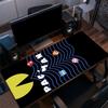GAME Pac‑Man Mouse Pad, Large Gaming Desk Mat, Non-slip XXL Mousepad for Laptop & Tablet, Mini PC Playmat with Stitched Edges