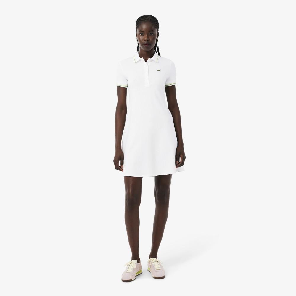 Lacoste Женское платье-поло с деталью отворота EF5288-56G3SM