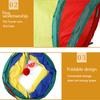 Foldable Cat Play Tunnel Pet Toy Rainbow Tunnel Cat Channel Zhiyi Cat Toy Drill Bucket Channel Cat Nest