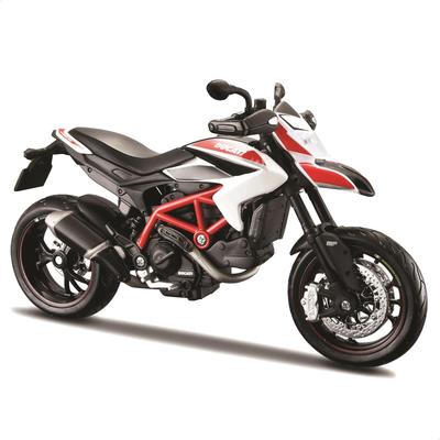 Maisto Масштаб 1/12 Ducati Hypermotard Белый / Литая Модель Автомобиля, Мотоцикла, Готовая Модель 13015
