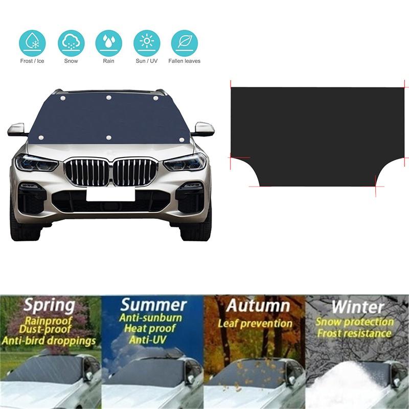 Magnetic Car Windshield Protection Cover Rain Snow Ice Frost Guard