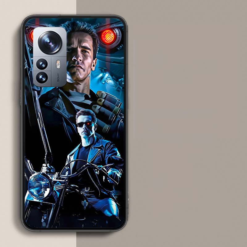 Чехол для телефона Arnold Schwarzenegger Terminator для Xiaomi 15 Poco X7 X6 F7 14 Ultra Mi F6 F5 F4 F3 X5 X4 X3 M6 Pro M5 M5S M3 Capa C