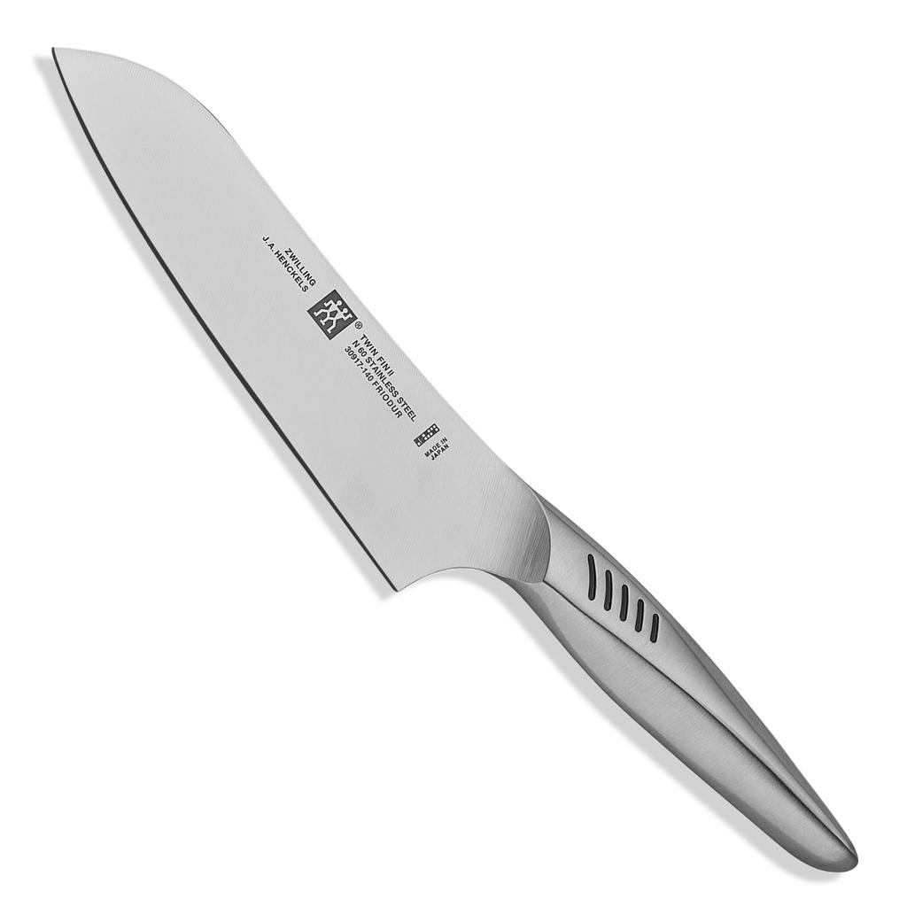 Zwilling Fin 2 Multipurpose Knife 140mm Made In Santoku Small Santoku Knife All Stainless Steel Dishwasher Safe Made In Seki Gifu Prefecture Japanese