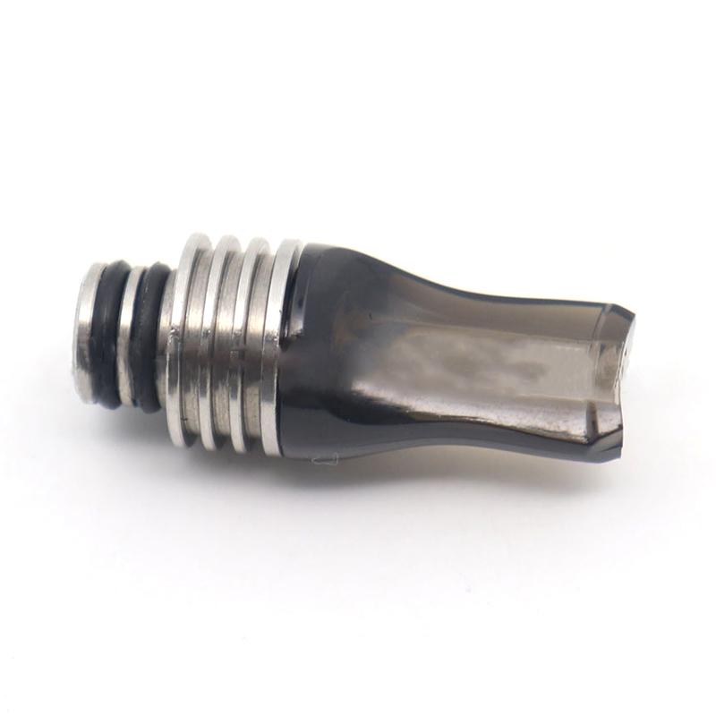 510 Пипетка Дриппер Соломинка Наконечник Пластик + Нержавеющая Сталь Плоская Вкусовая Соломинка Соединительные Аксессуары