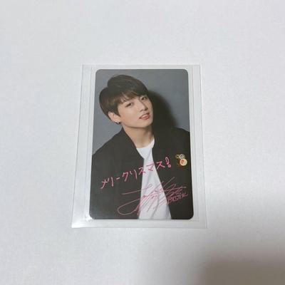 [Б/У] BTS I Need U лимитированная для площадки рождественская торговая карточка Jungkook от Pony Canyon