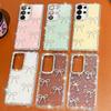 For Samsung Galaxy S25 Ultra Case Rhinestone Edge Butterfly Bow Decor TPU + PC IMD Phone Cover
