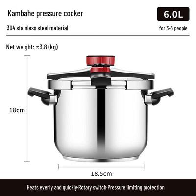 Скороварка Kangbakh с двумя режимами, 6 л