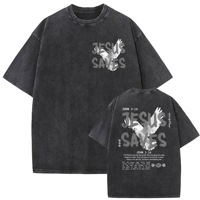 God Has A Plan Christian Bible Verse Vintage Washed T Shirts Mens Women Harajuku High Quality Oversized Tshirt Tops Fans Gift