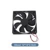 1 шт. Новый для JSF922512HS M-305IB DC 12V 0.25A 2-проводной Охлаждающий вентилятор в форме бабочки для автомобильного холодильника Охлаждающий вентилятор