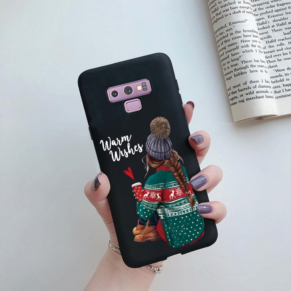 Чехол-крышка для Samsung Galaxy Note 9, милый мультяшный кот, силиконовая задняя крышка, ТПУ, Funda для телефона Samsung Galaxy Note 9 Note9