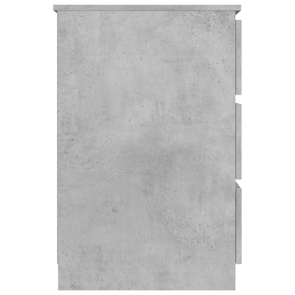 vidaXL Schreibtisch Betongrau 140x50x77 cm Holzwerkstoff