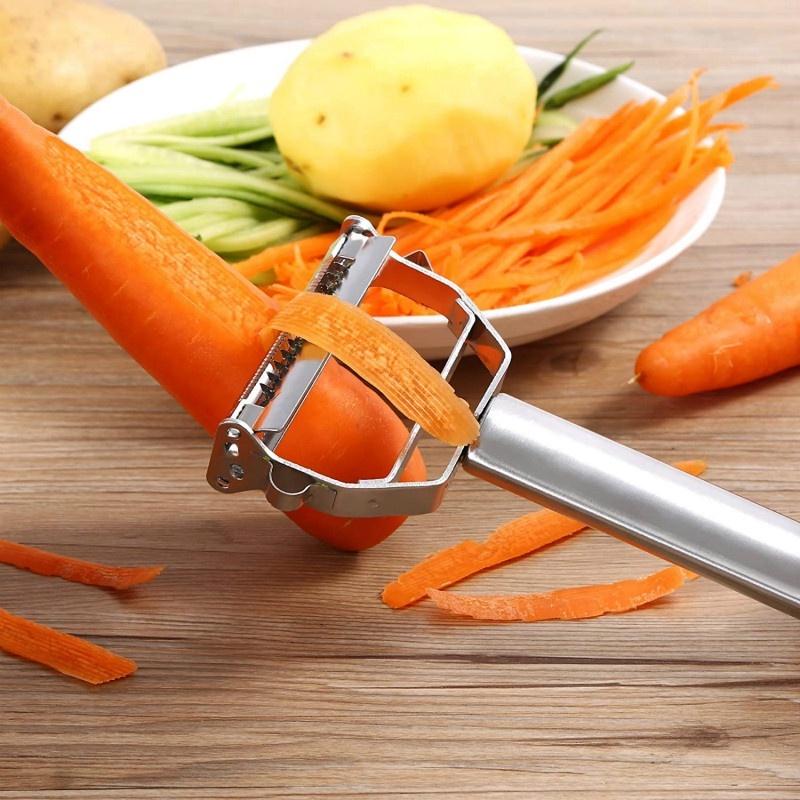 Stainless Steel Peeler Fruit Vegetable Melon Potato Carrot Cucumber Multifunction Grater Julienne Peeler Slice Home Kitchen Tool