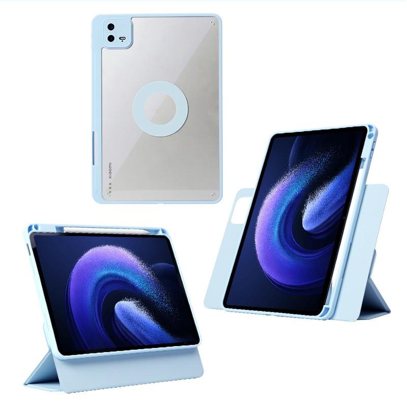 Rotating Magnetic Folio Case Pad 8/8 Pro 7S 7/7 6S 6 Max 14 Inch Tablet With Stand Shockproof Cover