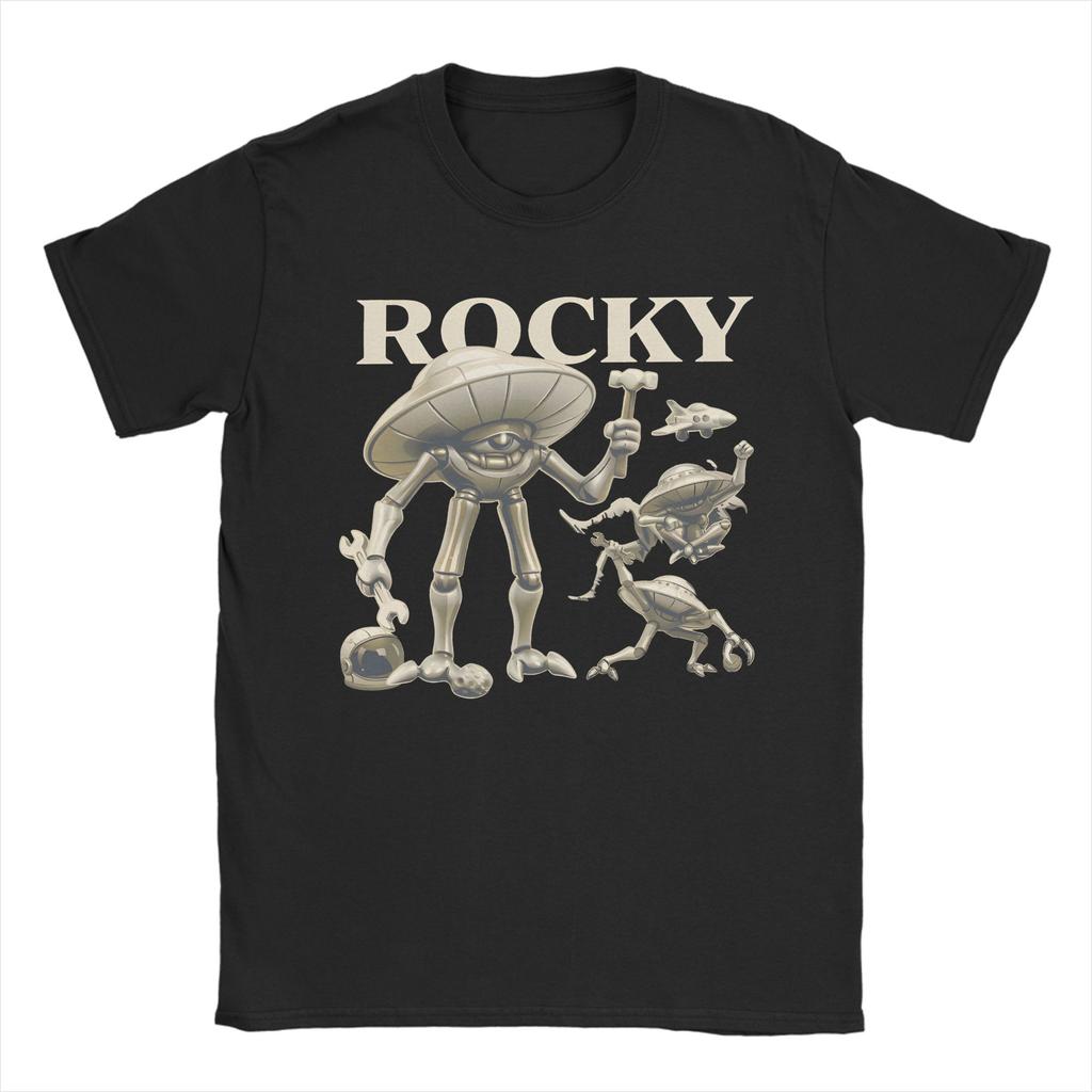 Унисекс Женская Футболка с Графическим Принтом Rocky Amaze Project Hail Mary Вдохновленная Рокки Научно-Фантастическая Хлопковая Футболка Одежда