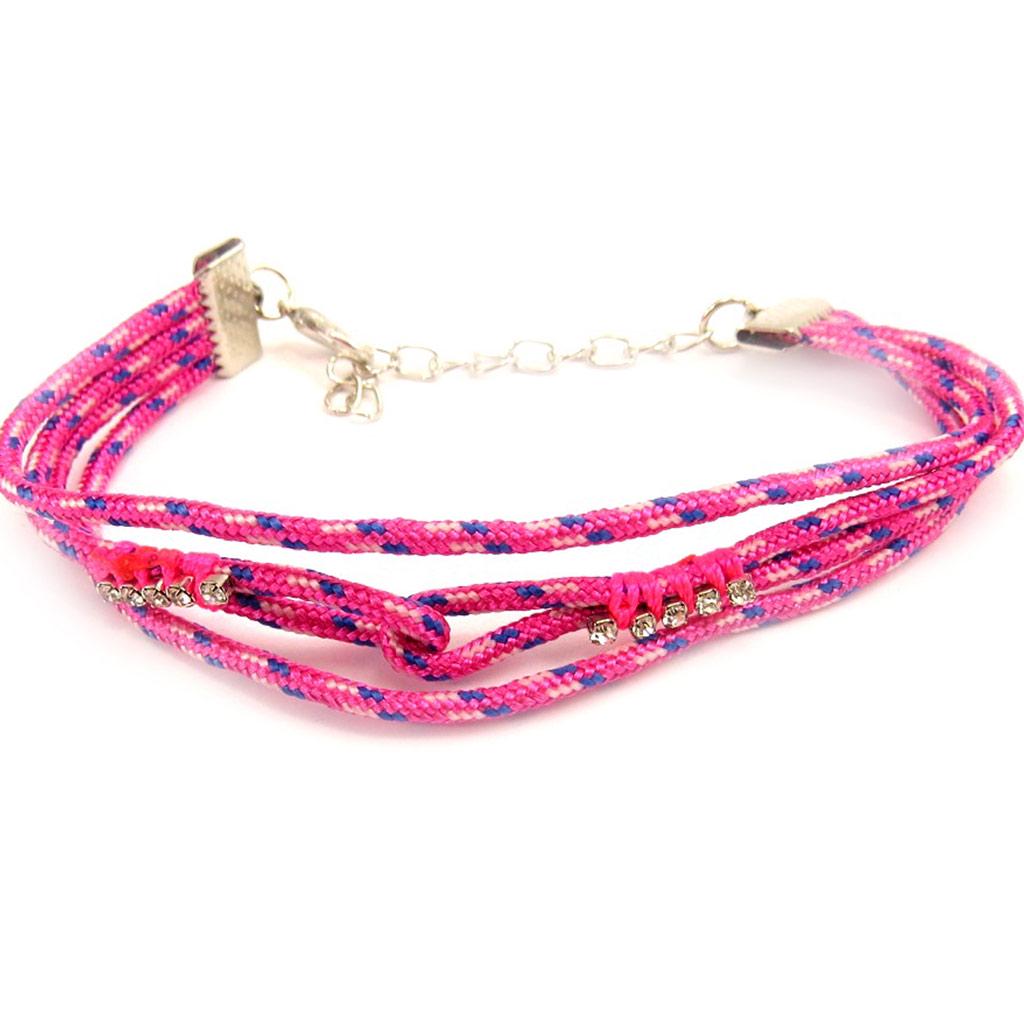 Les Trésors De Lily [L5200] - Розовый необычный браслет «Килиманджаро».