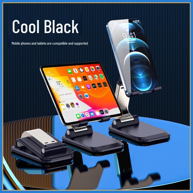 New Foldable Mobile & Tablet Stand: Multi-functional, Adjustable, Perfect for Live Streaming & Desktop Use