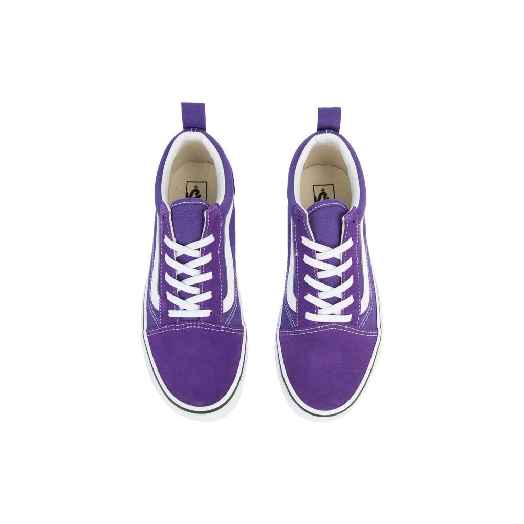 Vans Old Skool Elastic Lace Kids Heliotrope Kids Sneakers Purple True-White VN0A3QPG4ME