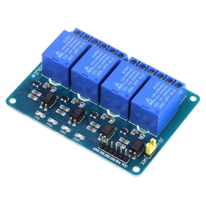 Релейный модуль с оптопарой для Arduino, Raspberry Pi DC 5V