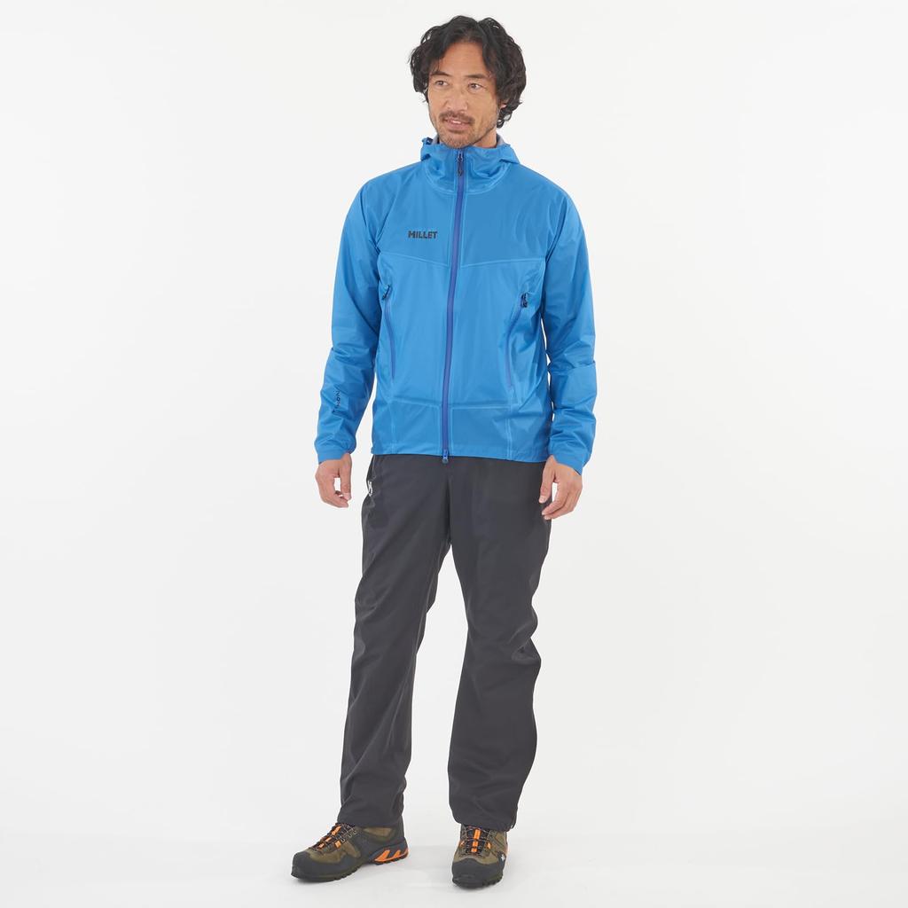Waterproof Jacket Typhon Phantom Trek Jacket MIV03171 Icon Blue L [Millet] [Unisex] (NEW LOGO)