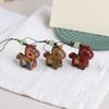 Traditional Mobile Phone Chain Handmade Zodiac Key Ring Horse Keychain  Bag Decoration