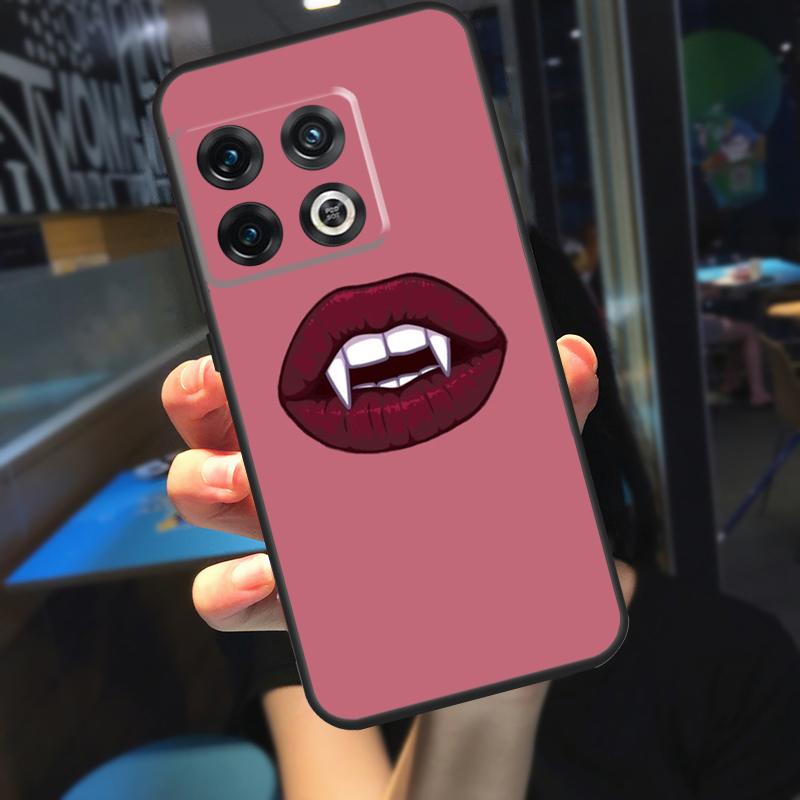 Сексуальные губы вампира Чехол для OnePlus 13 12 R 11 9 10 Pro 8T 9RT 10T OnePlus Nord 4 CE 2 3 Lite N30 N20