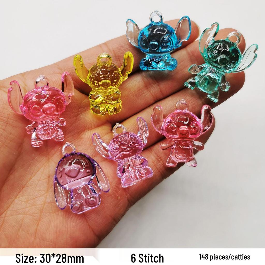 Colorful Mini Acrylic Milk Bottle Cartoon Ornaments - Cute Handmade DIY Decorative Accessories