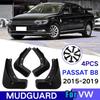 4x Для Volkswagen Passat VW B6 R-LINE CC B8 2006- Передние Задние брызговики Улучшенные Крылья Грязезащитные Заслонки Автоаксессуары
