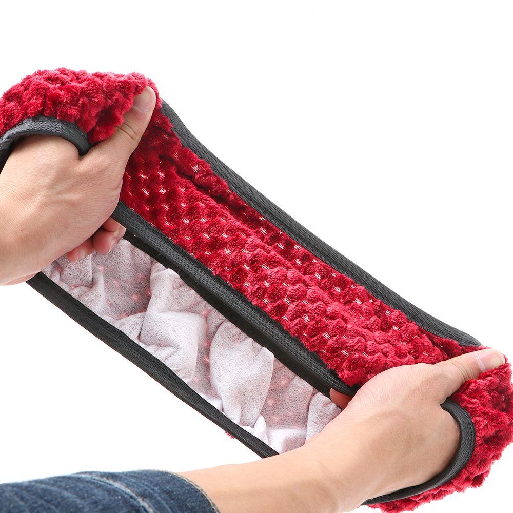 Auto Decoration Anti-Slip Protection Warm Plush Pearl Velvet Soft Car Steering Wheel Cover