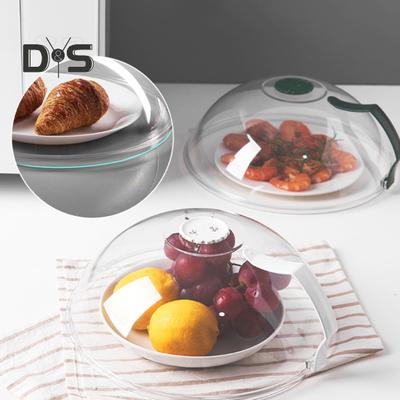 Крышка от брызг в микроволновой печи с ручкой, вентиляционные отверстия для пара, пищевая крышка с удобной ручкой для домашнего использования