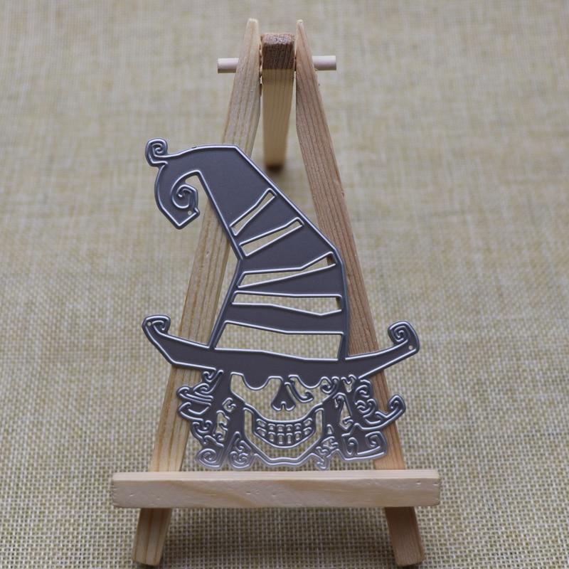 Клоун, волшебная шляпа, металлические штампы, формы для скрапбукинга, трафареты, ручная работа, тиснение, высечка