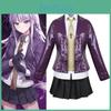 Косплей костюм Кирикири Кёко из Danganronpa, материал ПУ, для аниме ролевых игр, удобная посадка для фанатов