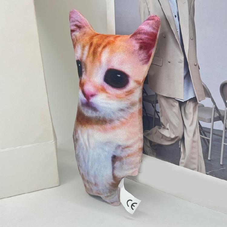 Животные Плюшевая Подушка-Плед Кошачьи Мягкая Игрушка El Gato Животные Плюшевые для Расслабления и Игр Мягкие Игрушки Кукла