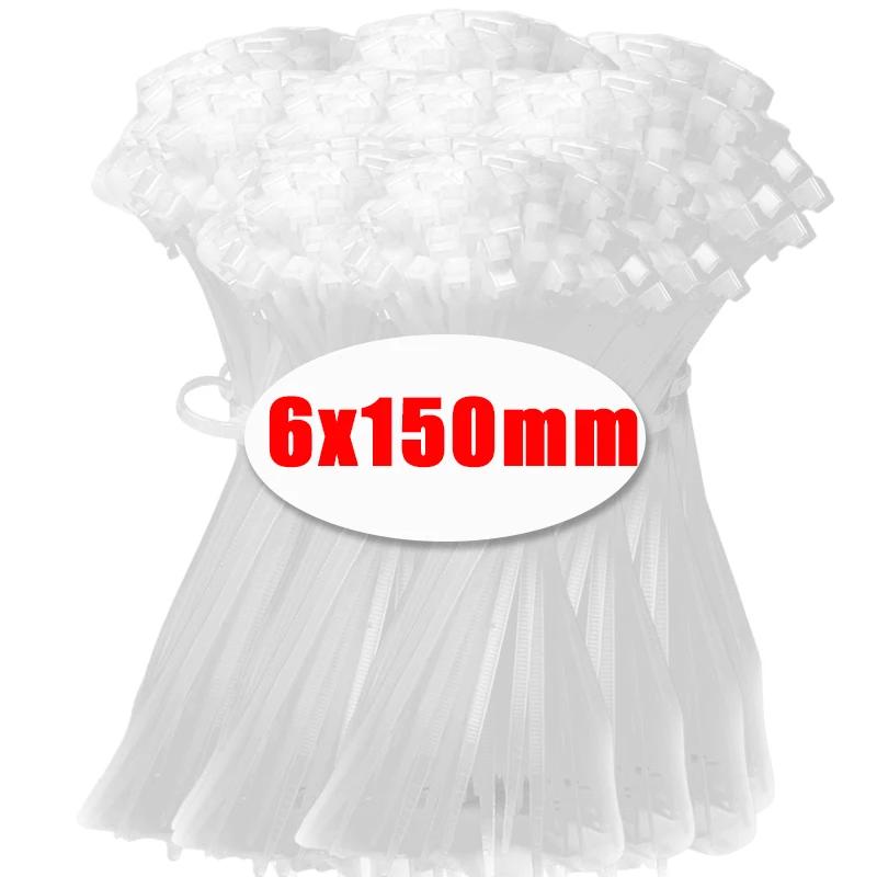 Новые нейлоновые кабельные стяжки цветные многоразовые самозапирающиеся с петлей-удавкой регулируемые крепежные петли ремешок для дома офиса