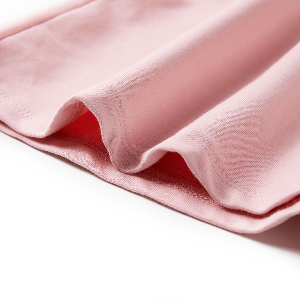 Children s dress with drawstring light pink size 128