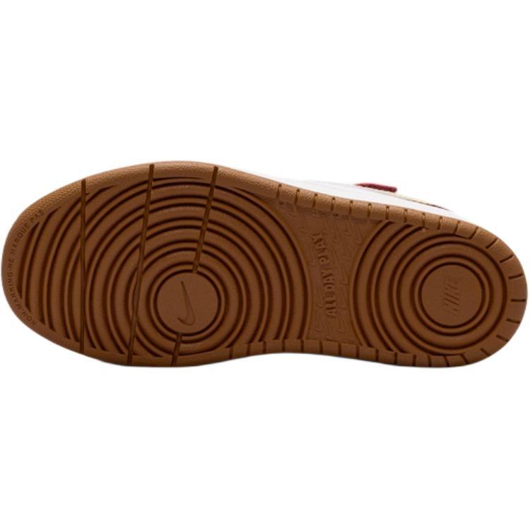 Nike Court Borough 2Court Borough Low top Kids' Skateboarding Shoes Red White Children Aged 3 7 Years Old IB4709-121
