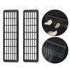 Для Juniper Model Y Воздуховыпускное отверстие кондиционера Задняя решетка воздуховода Черный Легкая установка на защелках Улучшенная фильтрация