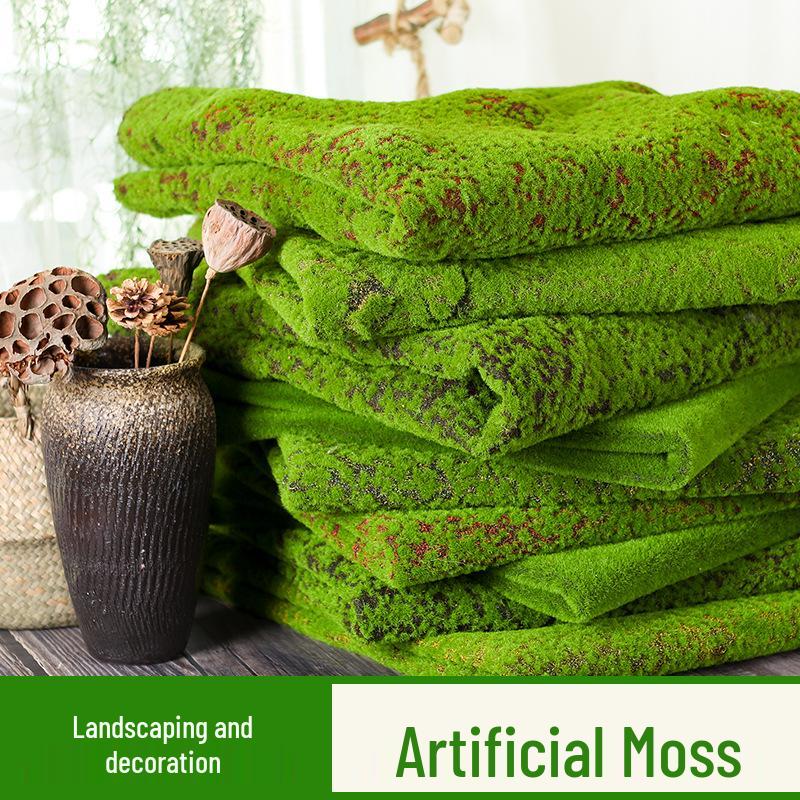 Artificial Green Moss Wall for Micro Landscape and Bonsai Decor