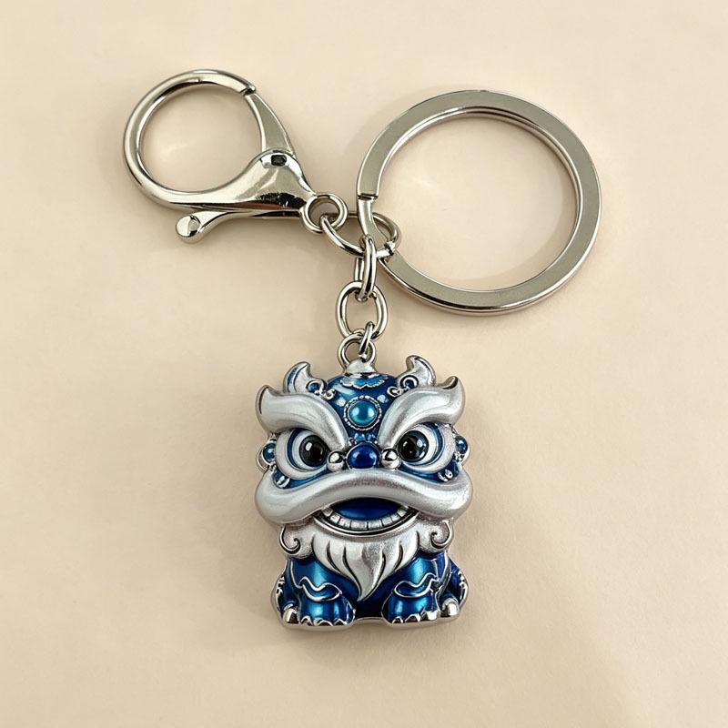 Эмалевое ожерелье-подвеска "Девятихвостый фиолетовый дух-лиса" - Ключица в национальном стиле для женщин