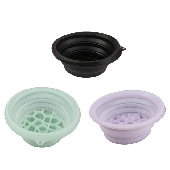 Портативная чаша для ледяной бани, складная конструкция, экологичная, многоразовая, эффективная, моющая, многоцелевая, силиконовая чаша для ледяной бани