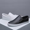 Мужская повседневная обувь из ПУ, лоферы, мужская обувь, плоская обувь, мужские туфли без застежек, обувь на плоской подошве для взрослых, весна-осень, мужские кроссовки, zapatos de hombre