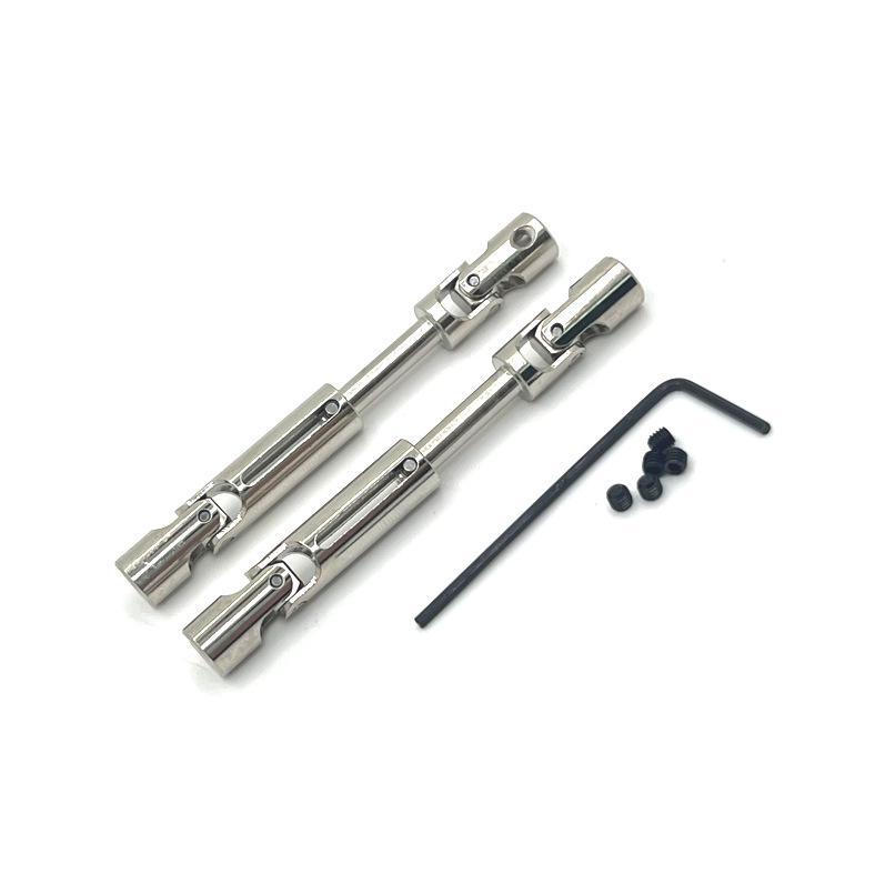 Mangniu 1/12 New MN98 MN99S Remote Control Car Parts Metal Upgrade Front and Rear Transmission Shafts