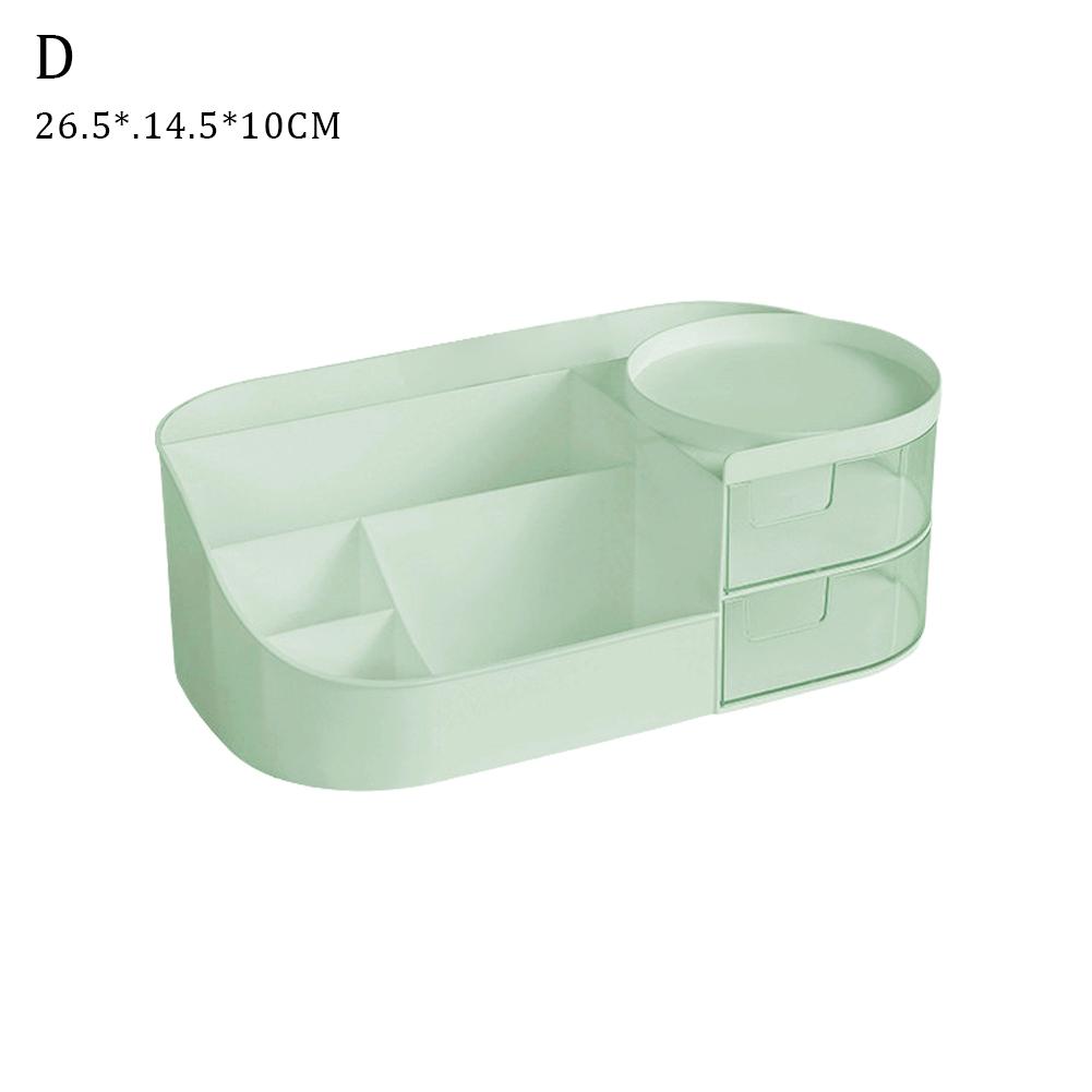 Большая вместительная коробка для хранения косметики, органайзер для косметики, ювелирных изделий, лака для ногтей, контейнера для косметики, настольного хранения всякой всячины